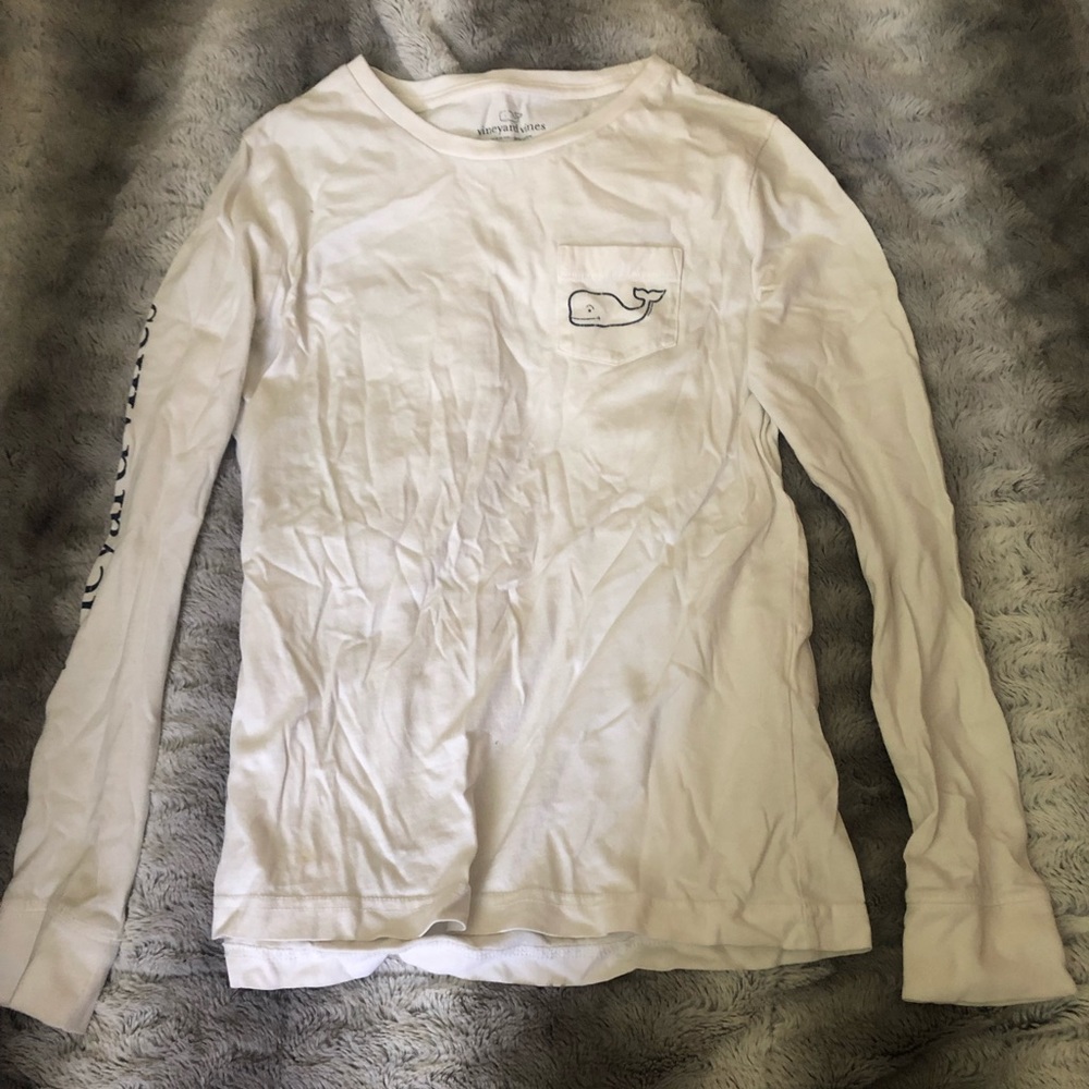 White Vineyards Vines long sleeve